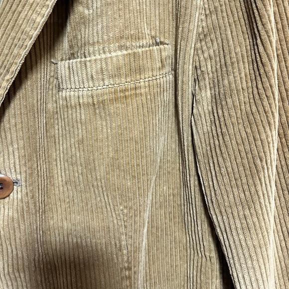 Alex Mill Corduroy Blazer Jacket - Large - Olive / Mustard - Cotton Workwear - Picture 3 of 10